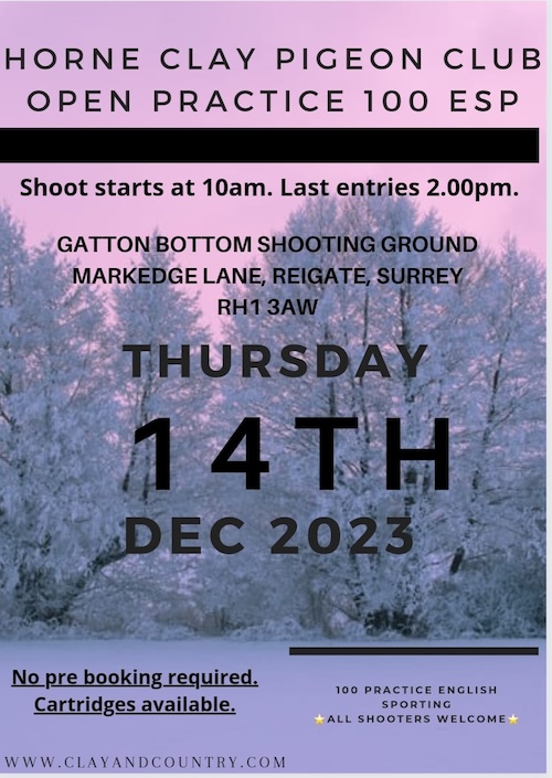 Clay & Country Sports UK Clay shooting Surrey